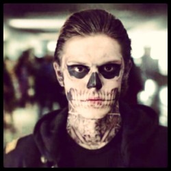 Lexiebegoode:  #Americanhorrorstory #Tate #Zombiboy #Love #Pretty 💙💎💙 (At