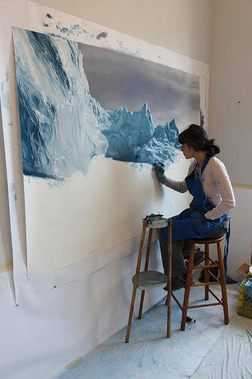 urhajos:  Drawings by Zaria Forman 