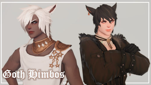 Hey guys! I made a very simple male miqo’te face mod for 4 and 104 boys! www.xivm