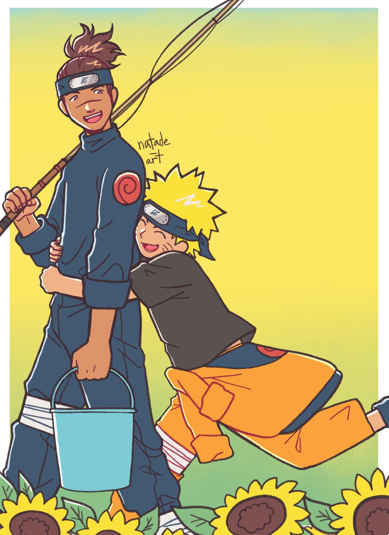 DRAGON VINES Naruto Iruka Umino Wall Art Prints for Living Room