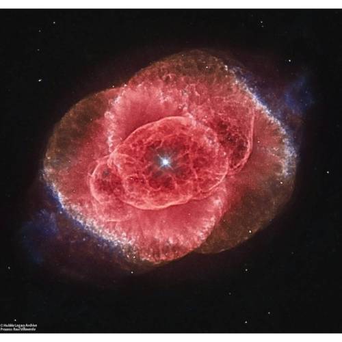 The Cat’s Eye Nebula from Hubble #nasa porn pictures