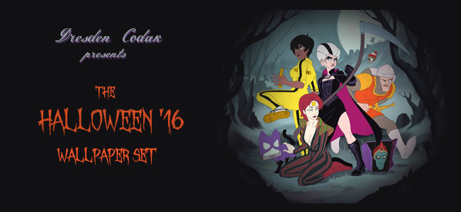 Dresden Codak Halloween 2016 Costume Contest Announcement!
The Dresden Codak Halloween ‘16 Wallpaper is now available on gumroad! https://gum.co/dchalloween
Leave a comment on social media (Twitter, Facebook, or Patreon) with all 7 costumes that the...