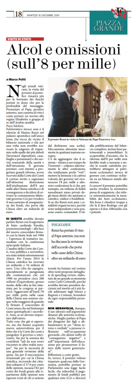 Il Fatto Quotidiano 16 Dicembre 2014