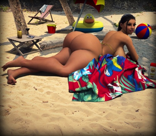 kane809:  LuiseniaDivina-BeachDay