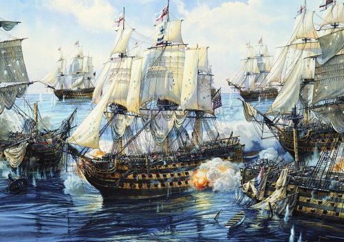 bantarleton:The Battle of Trafalgar, October 21st 1805.