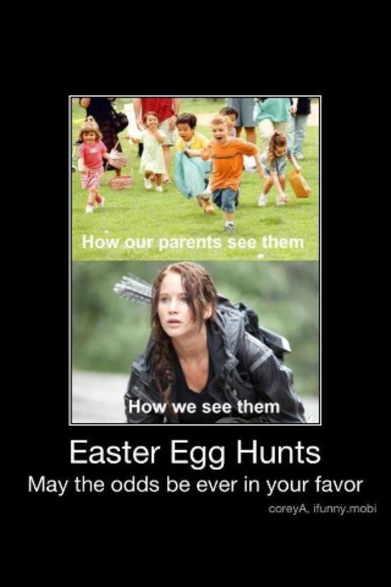 davincismurf:  Easter Egg hunger games