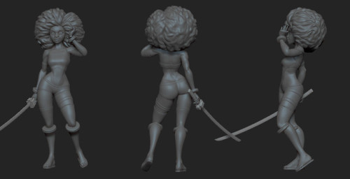 Assassin_Afro3D Sculpt by Iván Cortés MartiradoniConcept by hong soonsangIván Cortés Martiradoni&rsq