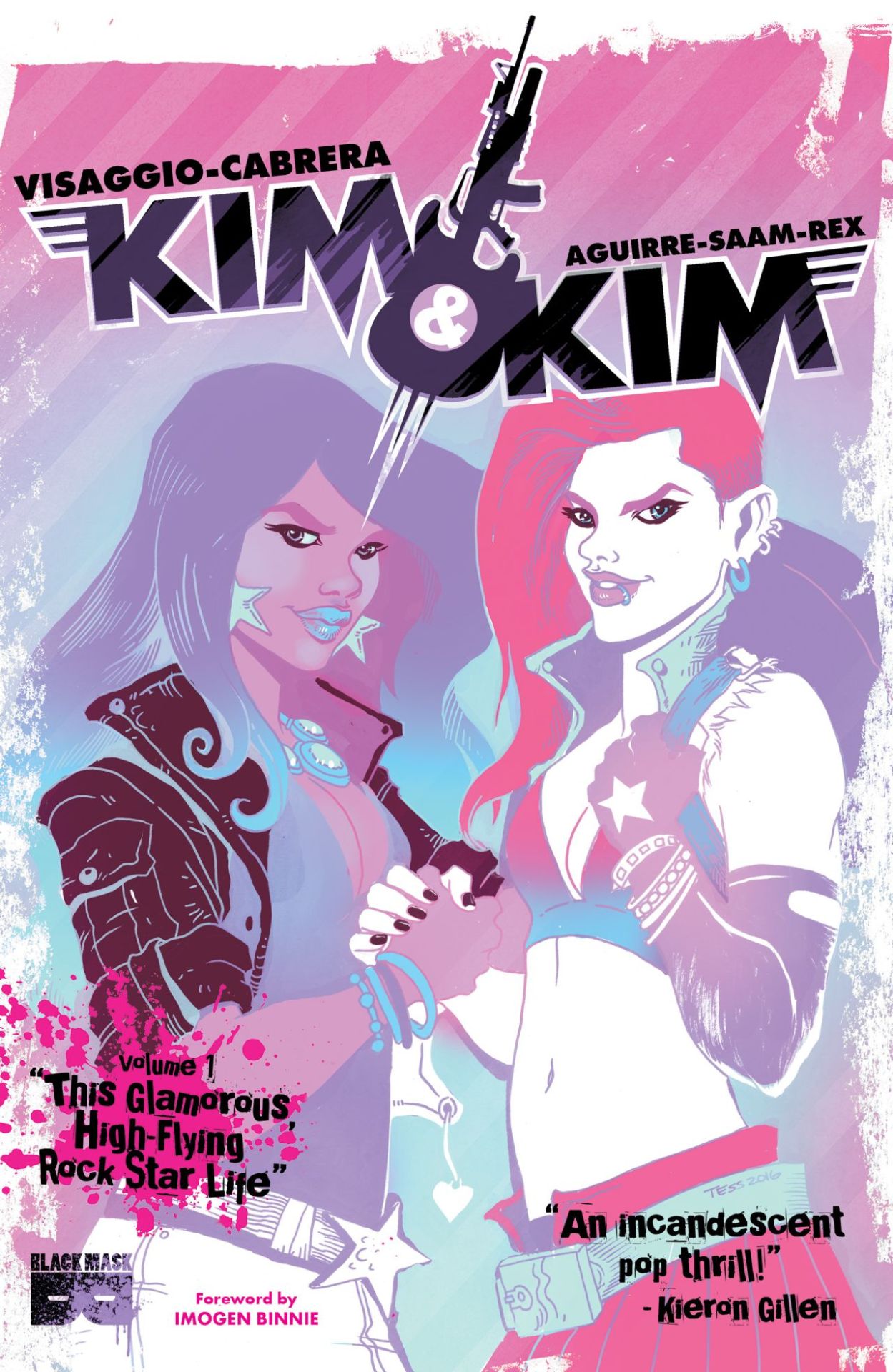 superheroesincolor:  Kim &amp; Kim Vol. 1 (2016) //  Black Mask  “Kim &amp;