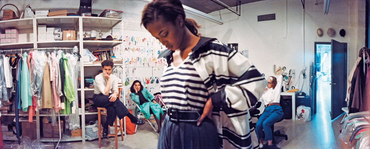 saloandseverine:  Isaac Mizrahi backstage by Nick Waplington 