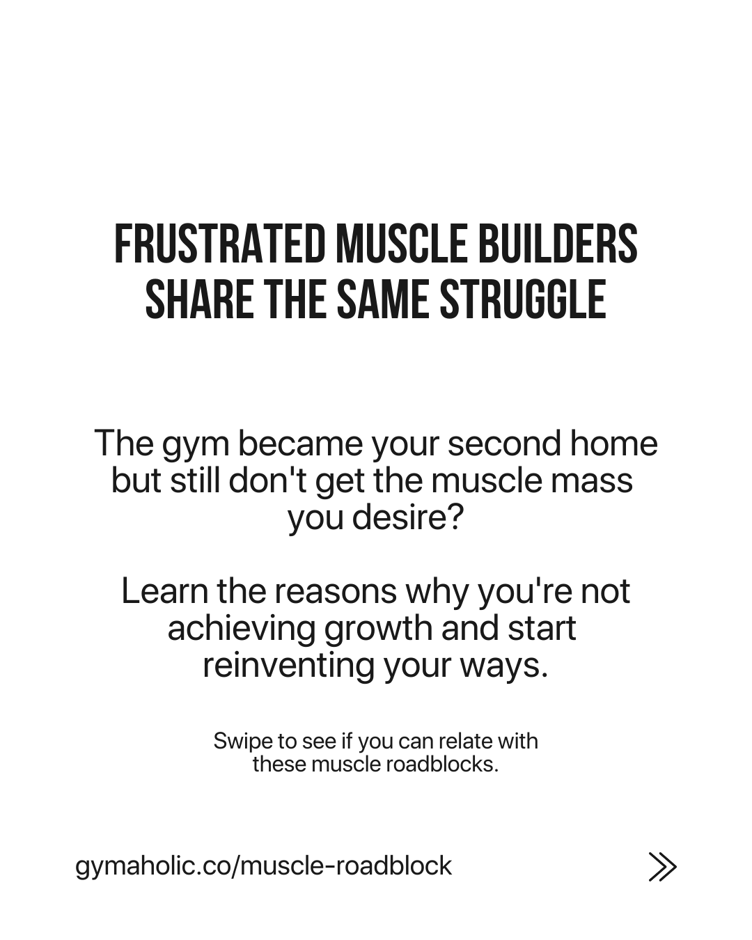 You’re working out consistently, but you’re not achieving your desired muscle