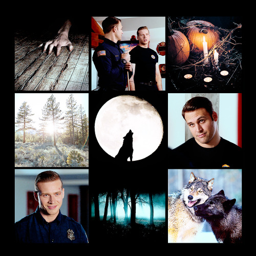 ellelans: 9-1-1 Halloweek 2021 Day 4-Buddie Werewolves AU.