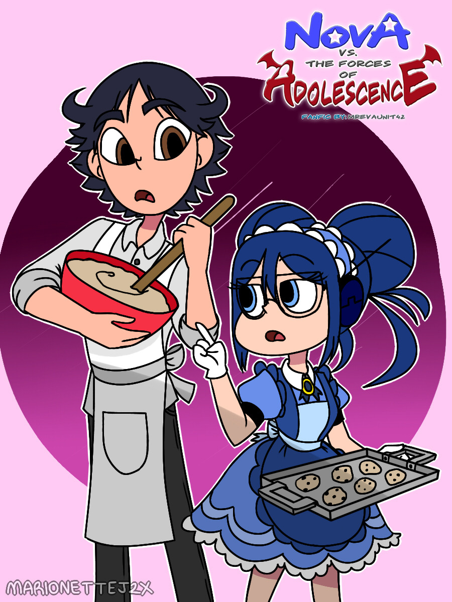 marionette-j2x:  Baking time with Jack and Jelina~ (also shout out to @chibicmps
