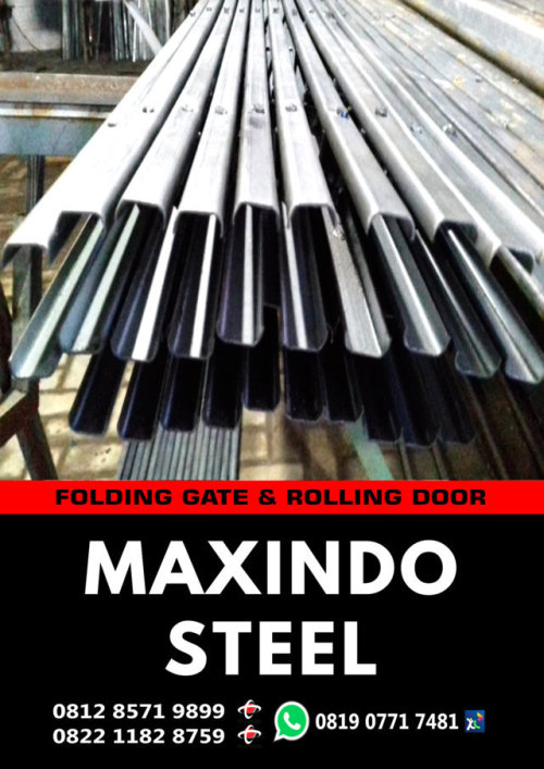 Jual Folding Gate Depok Tlp 082211828759, Maxindo Steel memasarkan berbagai,beraneka Jenis Pintu Rol