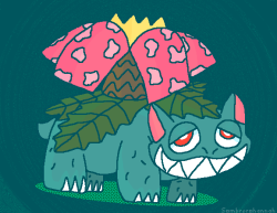 sombrerohannah:  Venusaur is shaped like