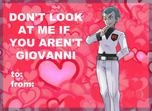 slightly-gay-pogohammer:pokevillains and antagonists for valentine :)