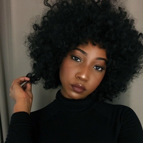 krissykakess: “You can’t be elegant with a fro.”