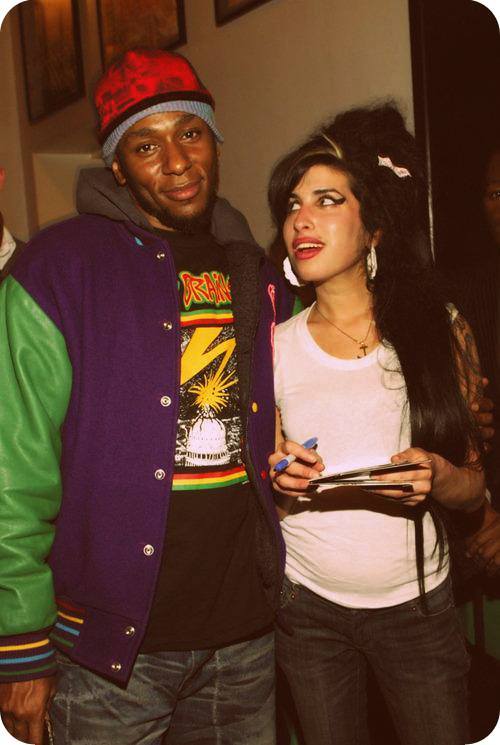 real-hiphophead:  Mos Def and Amy Winehouse (RIP) 