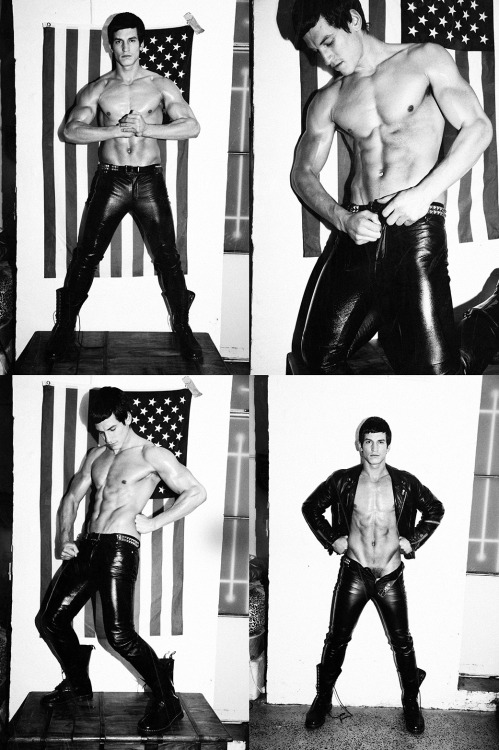  FULL LEATHER: Vintage Jarrod Scott by Elvis Di Fazio. 