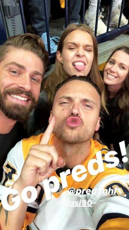 Josephine Skriver, Alexander DeLeon, Nick Wright & Keatyn Swift via Instagram stories.