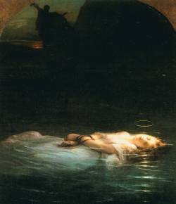 letargos:  Paul Delaroche, La Jeune Martyre (1855) 