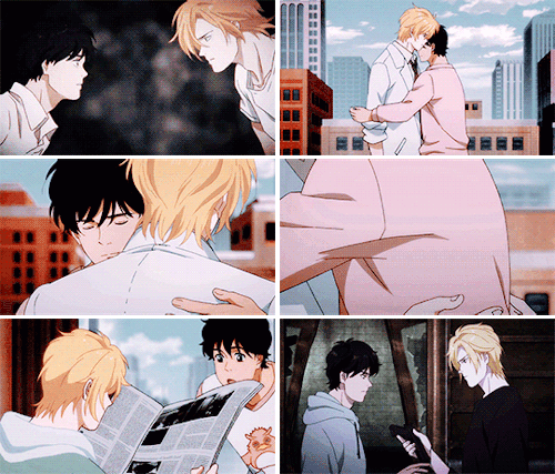 mochippin:Ash & Eiji throughout Banana Fish