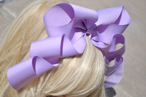the under 15 list - over sized wavy lolita bow by hypnoticsweettreats