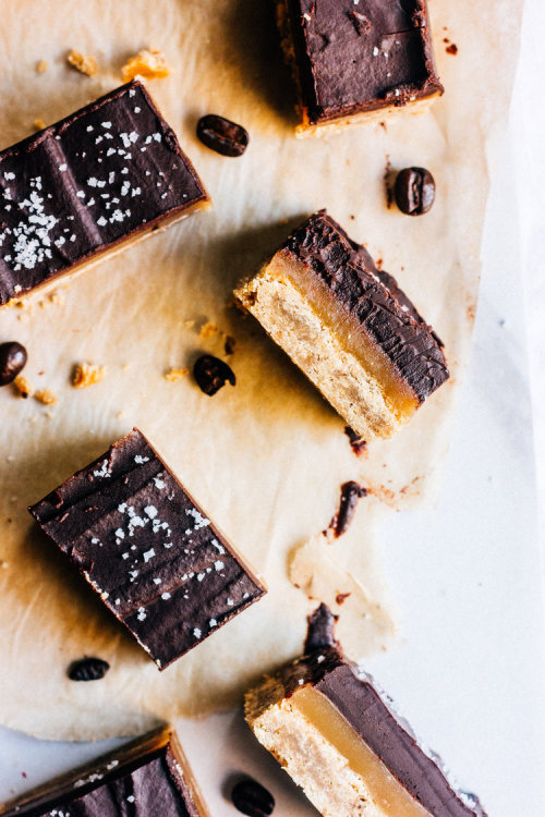 Porn photo sweetoothgirl:    ESPRESSO CARAMEL SHORTBREAD