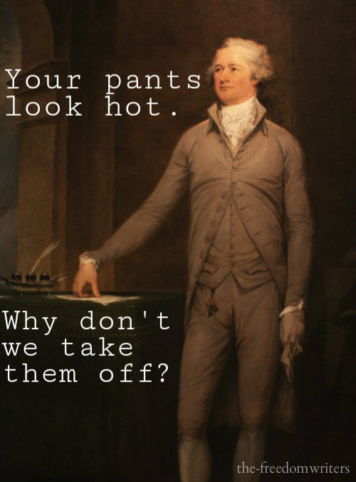 the-freedomwriters:Hamiltines: Alexander Hamilton EditionBonus Philip: