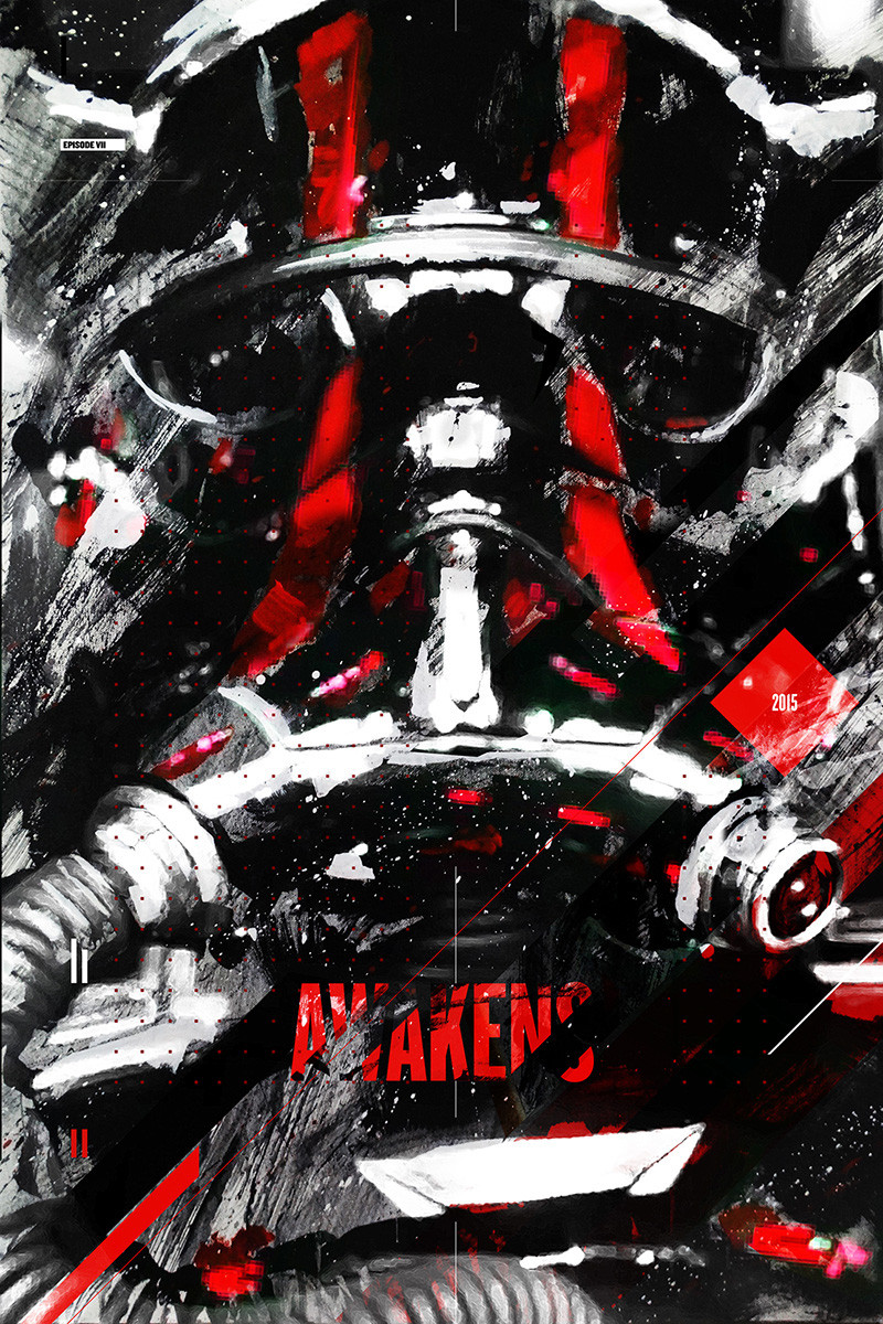 pixalry:  The Force Awakens - Created by Eduardo Valdivieso Prints available for