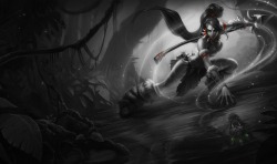 Monochromatic Splash Art: Classic Nidalee