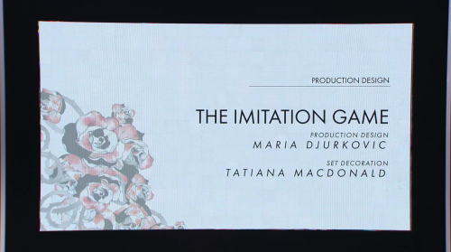 youcantbepreparedforeverything:The Imitation GameThe 87th Academy Award Nominations for the 2015 Osc