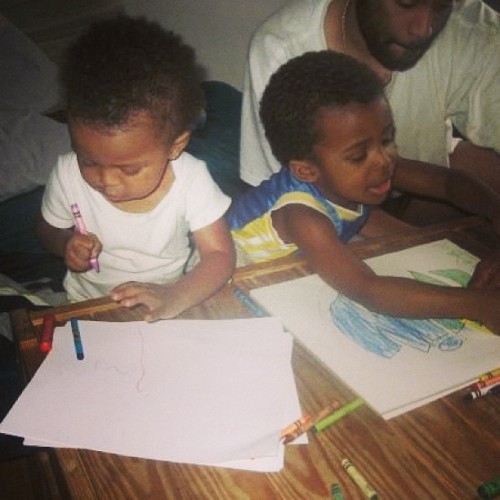 Arts & crafts. #tbt #throwbackthursday #thejrz #family #instaphoto