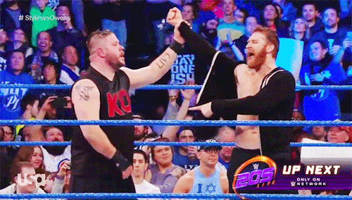 mith-gifs-wrestling:  Smackdown Live: Just the Hugs Edition.