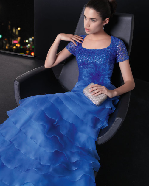 femmecharlene-blog:Sapphire Beautiful dress
