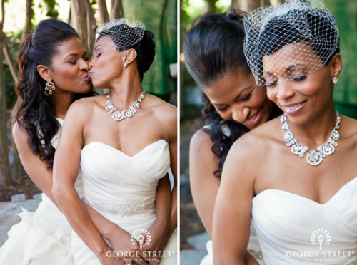 kimreesesdaughter: badassbeo: weddingsandlesbians: www.georgestreetphoto.com @nicknamenyq