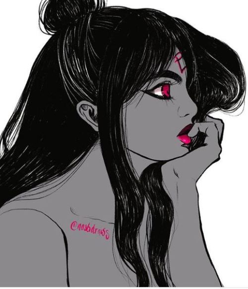 misshotaru:Artist: nastidraws instagram❥Permission to repost this was given by the artist. Please do