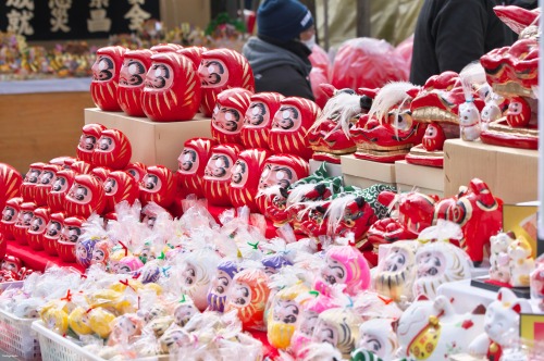 03 March 2022. Jindaiji Temple Daruma Doll Fair in Tokyo, Japan 