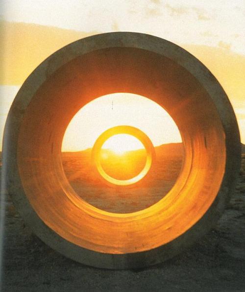 Nancy Holt. Sun tunnels. Utah, 1973-1976