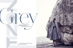 Lamusenoire:   Grey Zone:the Lovely Herieth Paul For The September 2013 Edition Of