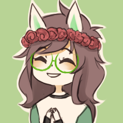  Anonymous: would you considering making homestuck icons with flower crowns? :3 