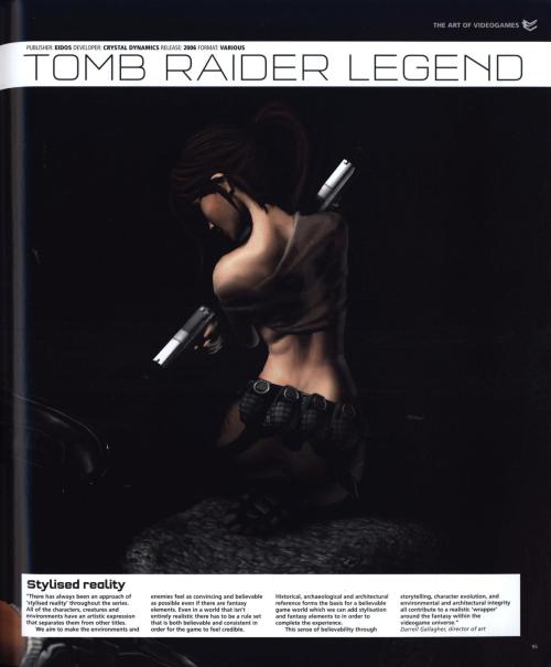 dosgamer000: Tomb Raider: Legend / Edge Presents: The Art of Video Games (2007)