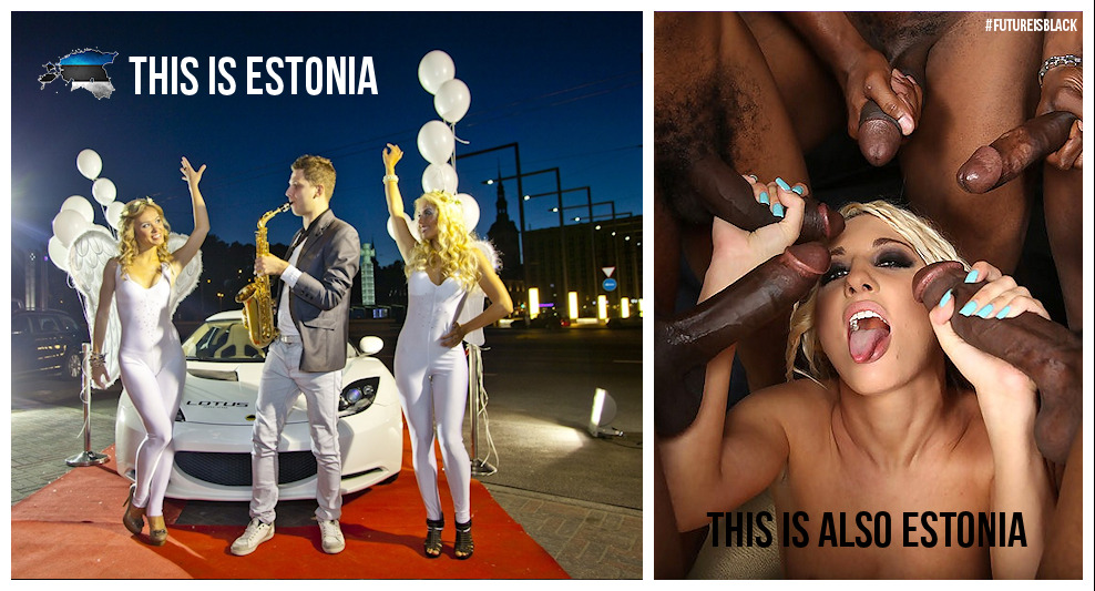 ♠ Estonian BBC Slut ♠