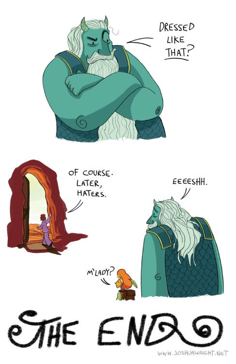 joshua-wright:  I promise this is the last comic I do about my love for track suits. I just love ‘em is all.