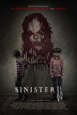 brokehorrorfan:  In only a week, we went from knowing very little about Sinister 2 to having the first stills, the first teaser and now the first poster.It’s a pretty cool poster, reminiscent of the original, although it may have been more effective