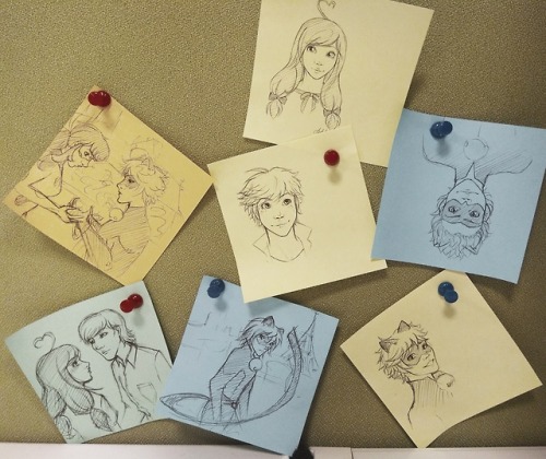 Doodling Helps Survive Work ^^