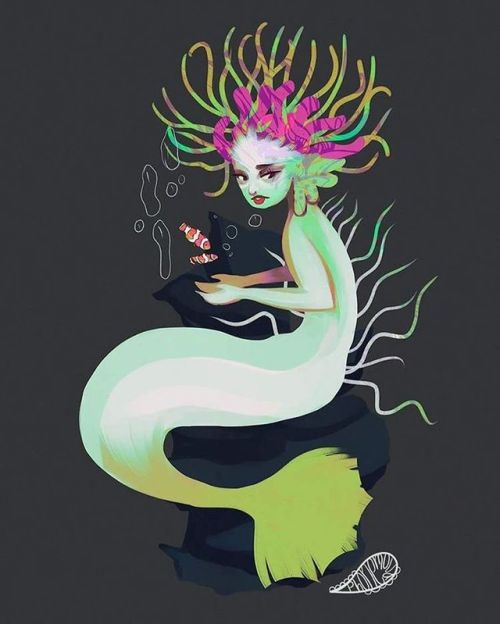 everydayamermaid:by Phonemova/Vanessa Morales