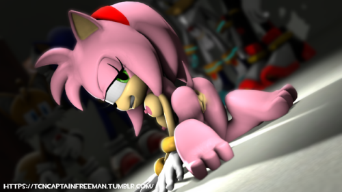 Porn Pics tcncaptainfreeman: Amy rose  The sonic porn