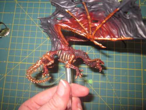 Red dracolich repaint!wasnt happy with the original colours (see below)