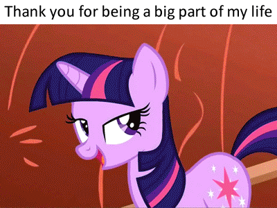 humanized-mane-six:  Through depression and feeling down…. Thank you, My Little Pony For turning my frown, upside down.  Thank you, My Little Pony!