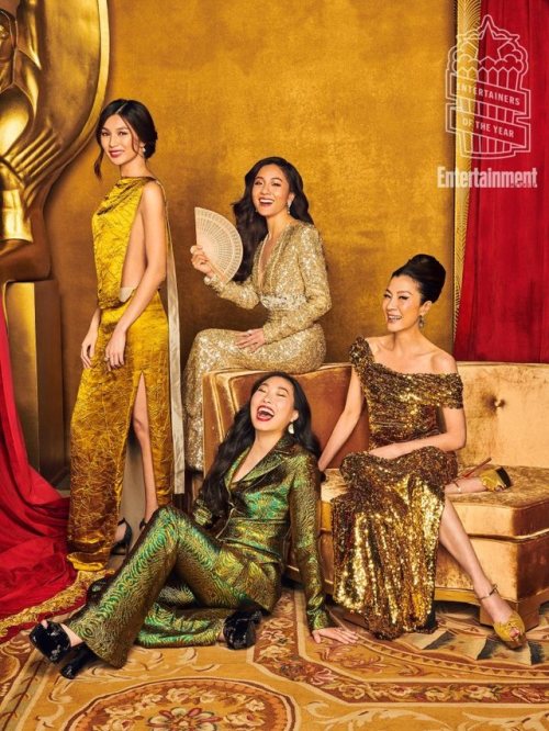 asiansinhollywood - For EW’s Entertainers of the Year photoshoot,...